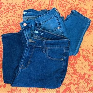 💜3/$35!!💜 EUC!! 2 Pairs Old Navy Skinny Jeans